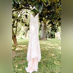 Made With Love Elegant Cream Lace Wedding Dress